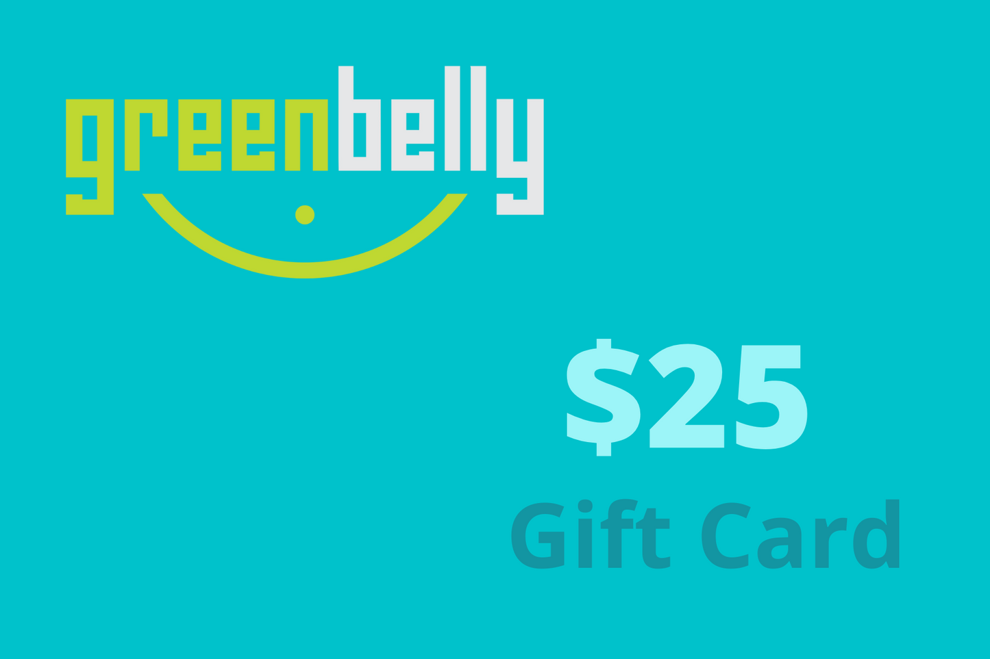 Greenbelly Meals Gift Card