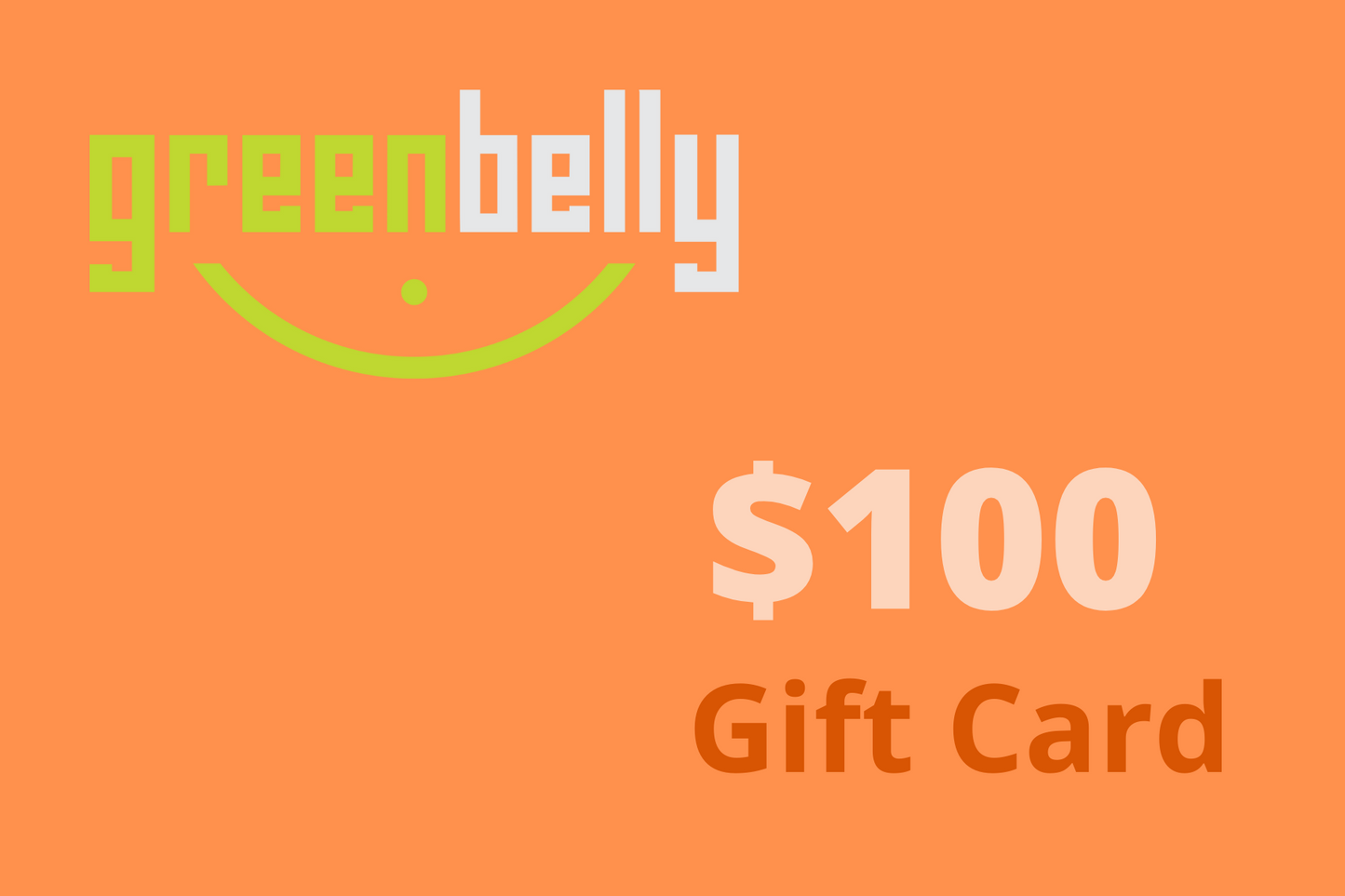 Greenbelly Meals Gift Card