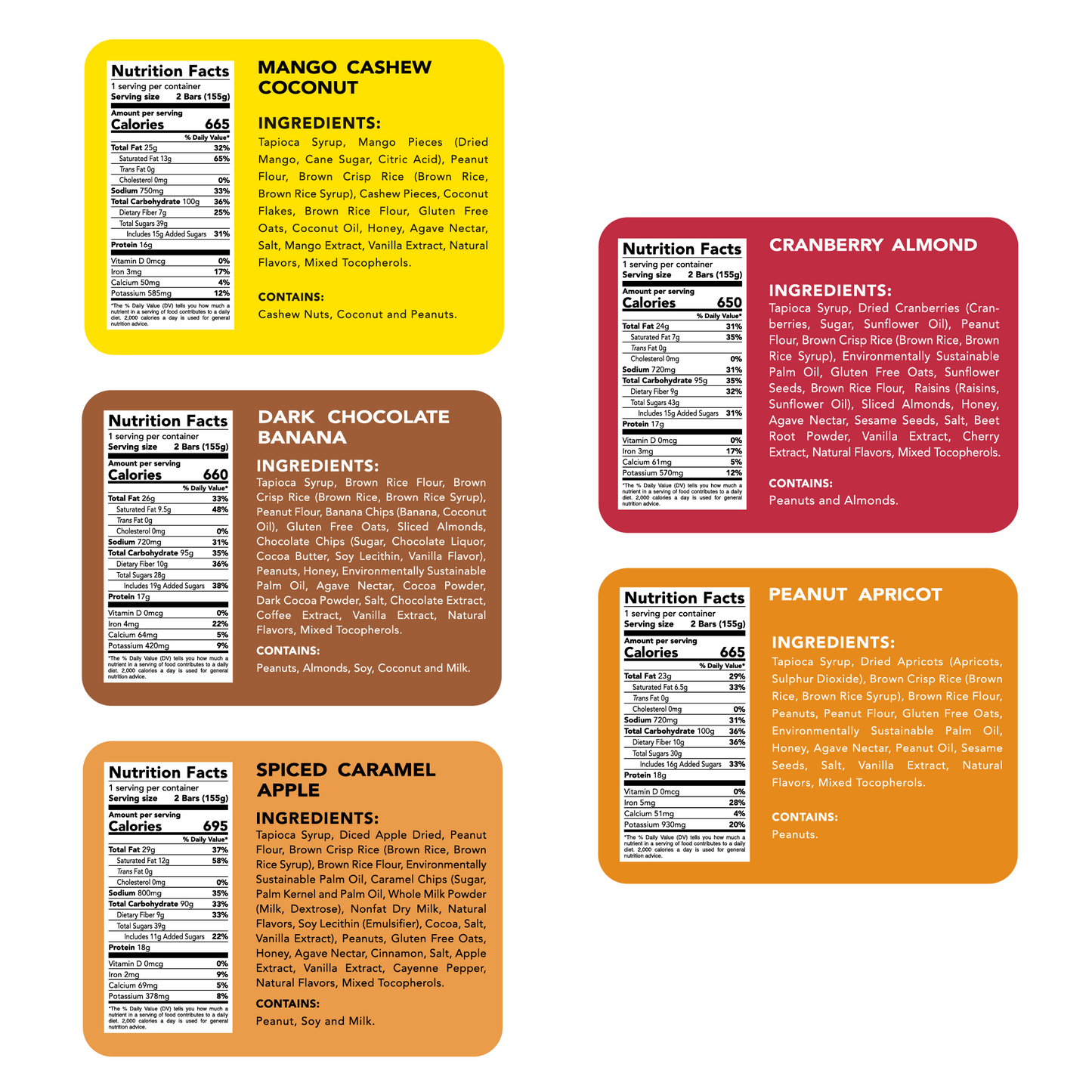 Nutrition Facts and Ingredients