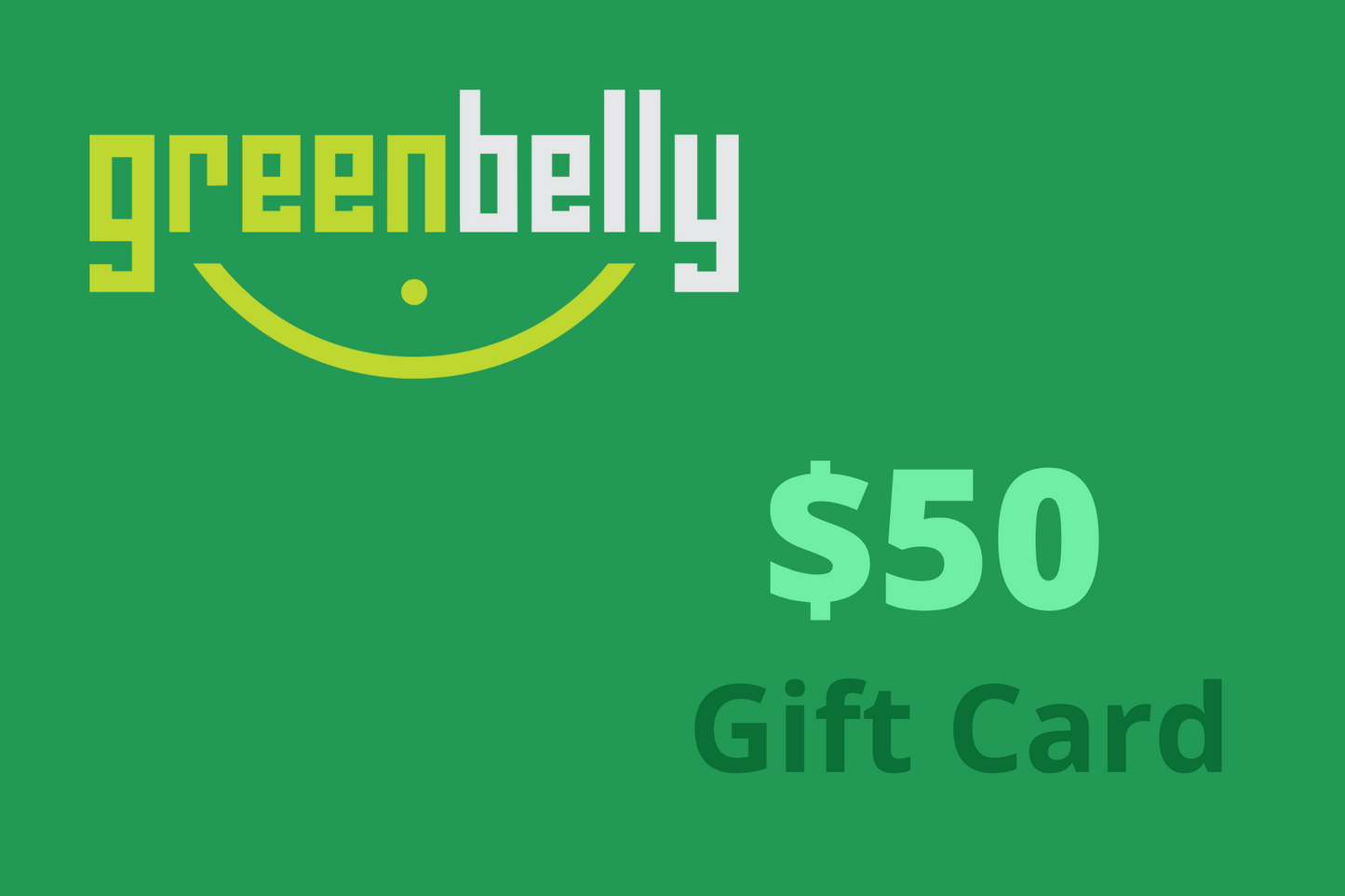 Greenbelly Meals Gift Card
